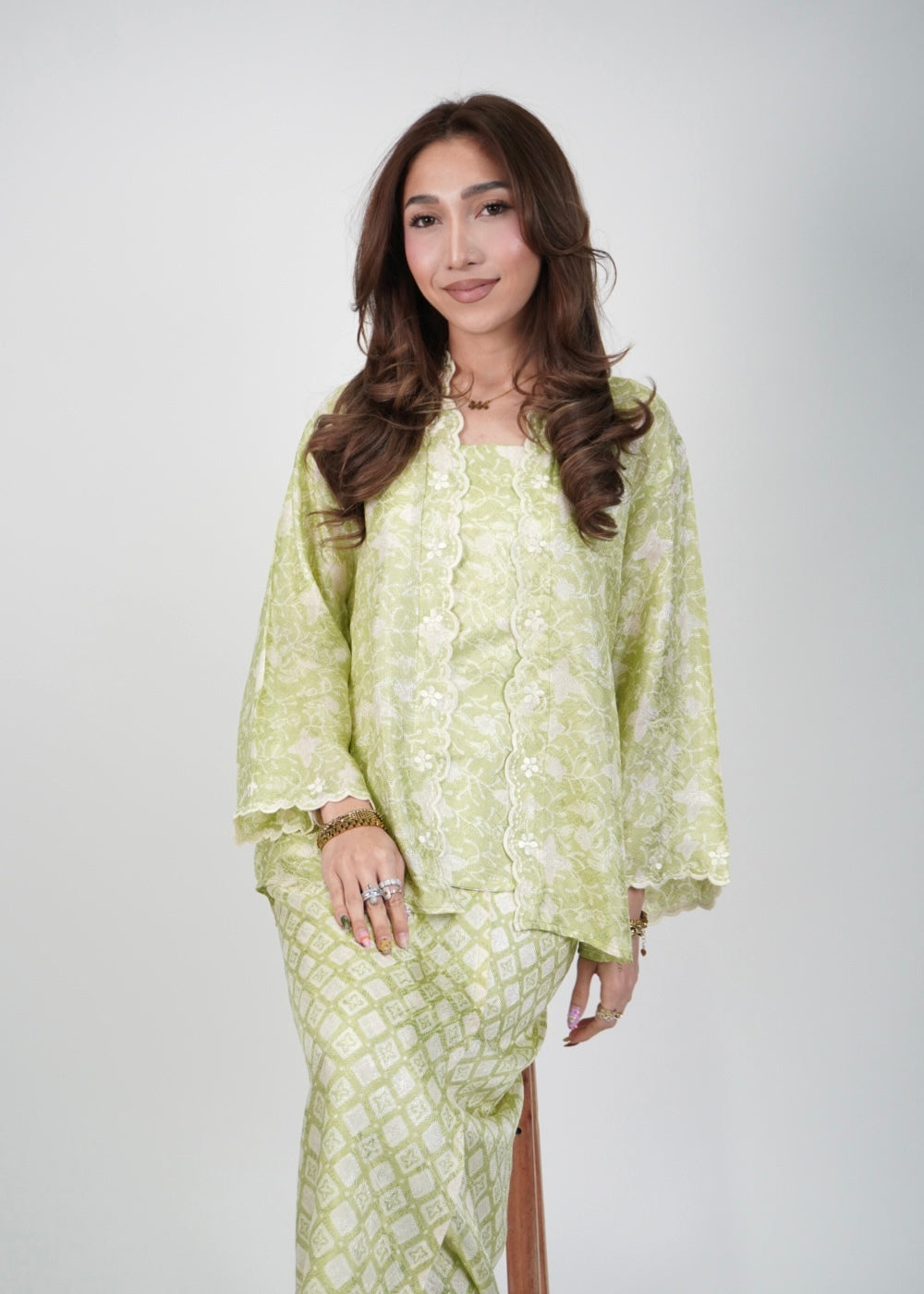 Kuntum in Pear Green