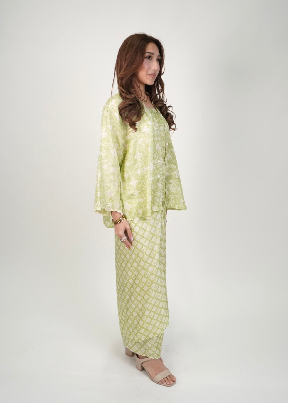 Kuntum in Pear Green