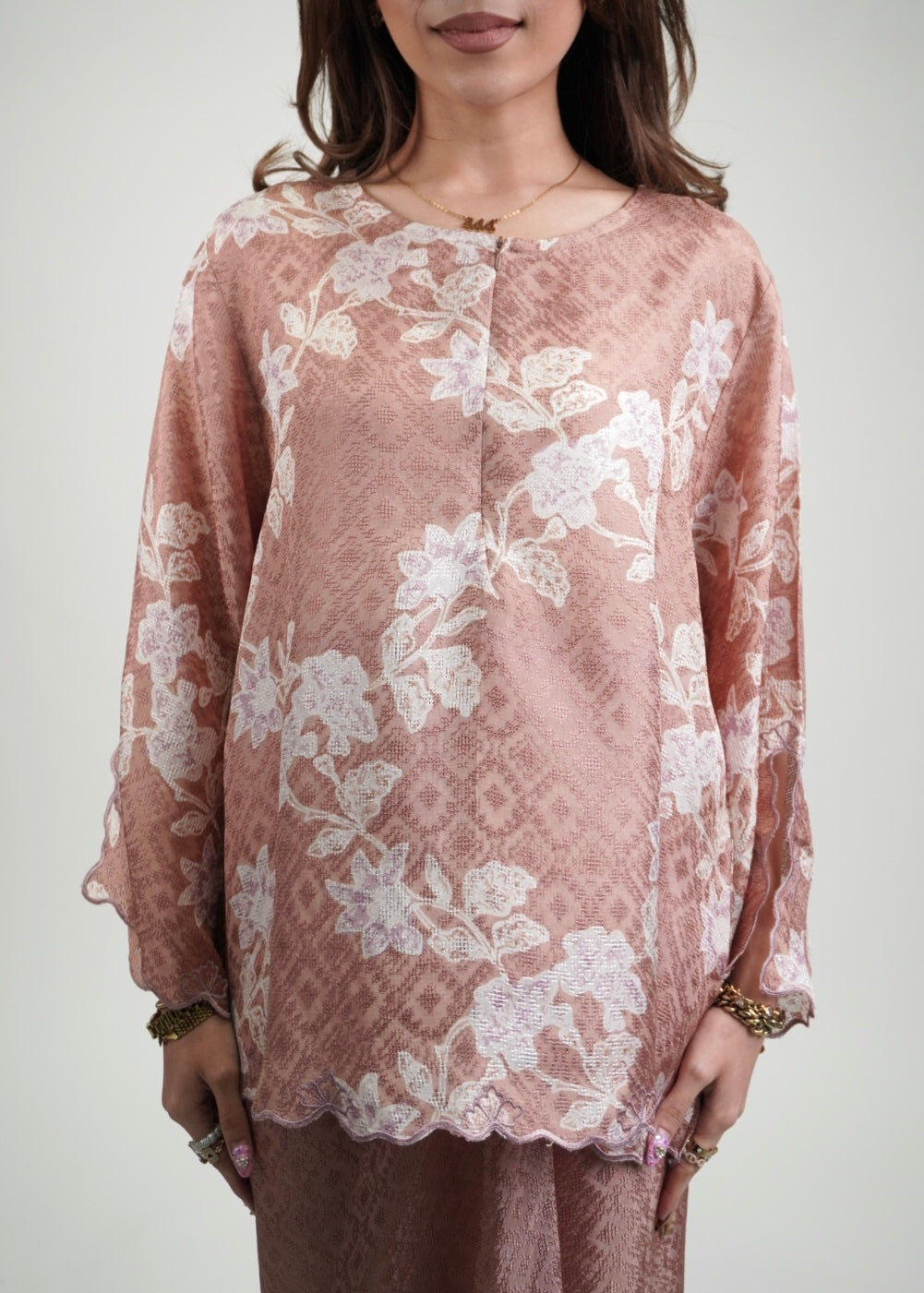 Chinta Mekar in Blush Beige