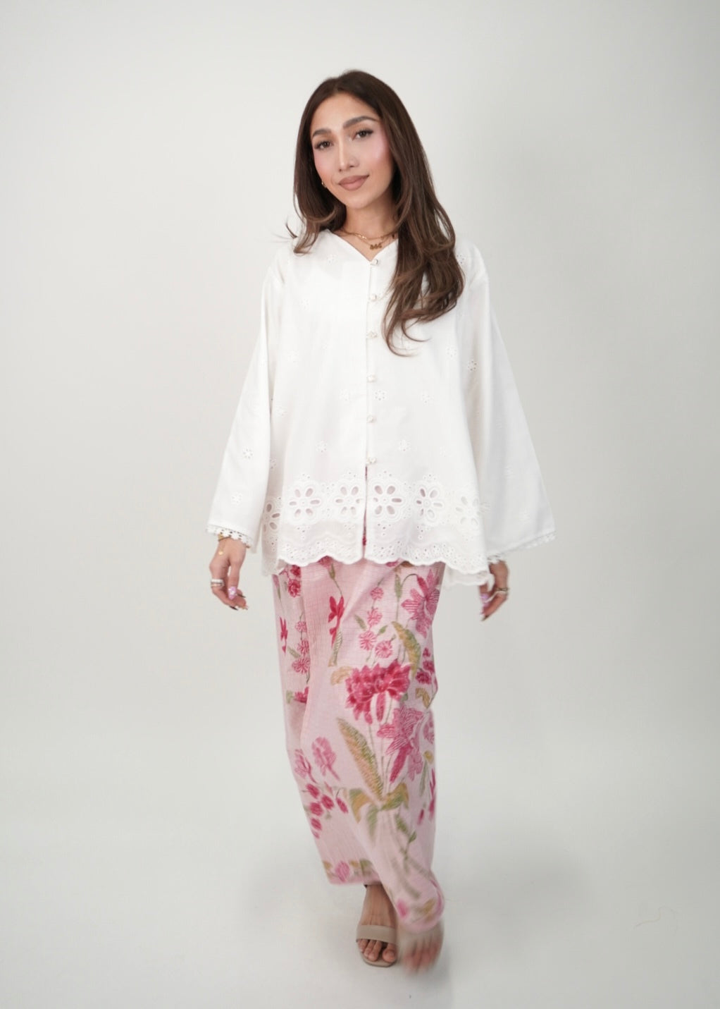 Mekar: Berputik set in Soft Pink (DISPLAY SET)