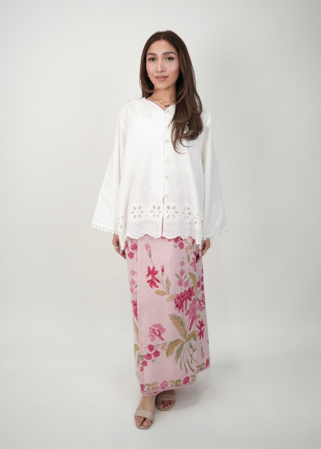 Mekar: Berputik set in Soft Pink (DISPLAY SET)