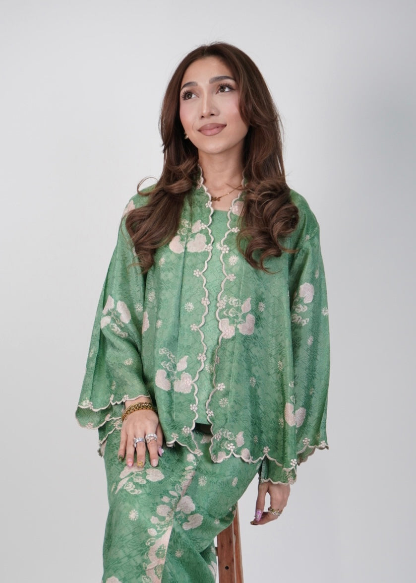 Kuntum in Jade Green