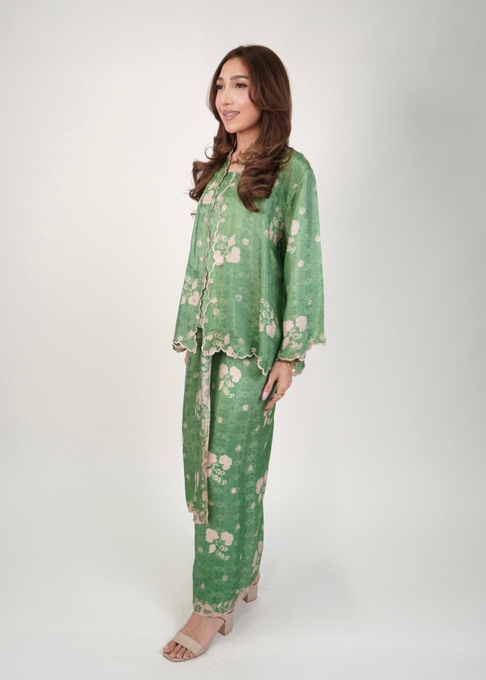 Kuntum in Jade Green